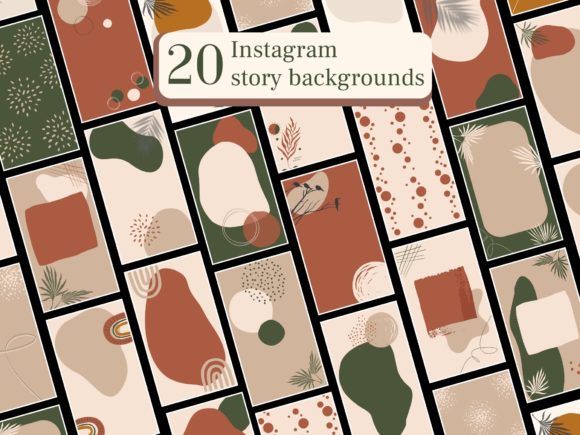 Download Abstract Boho Instagram Story Background - Instagram Collection