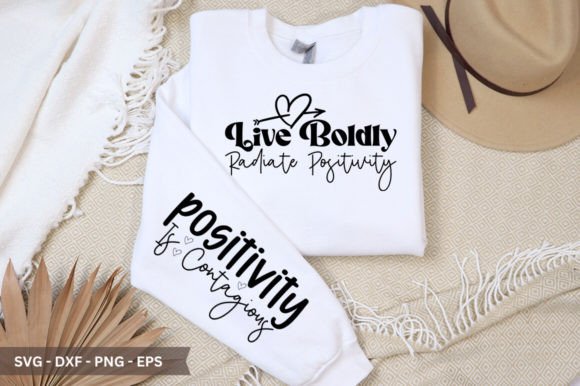 Download Live Boldly Radiate Positivity Sleeve - Premium Resources