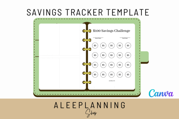 Download Savings Tracker Canva Template| Finance - Finance Collection