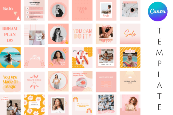 Download Instagram Templates Canva Pastel Colors - Instagram Collection