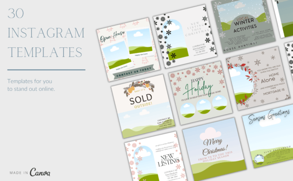 Download 30 Real Estate Christmas Instagram Post - Instagram Collection