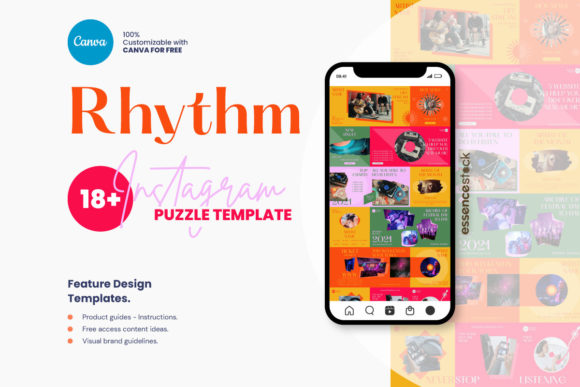 Download Event Music Colorful Instagram Puzzle - Instagram puzzle Collection