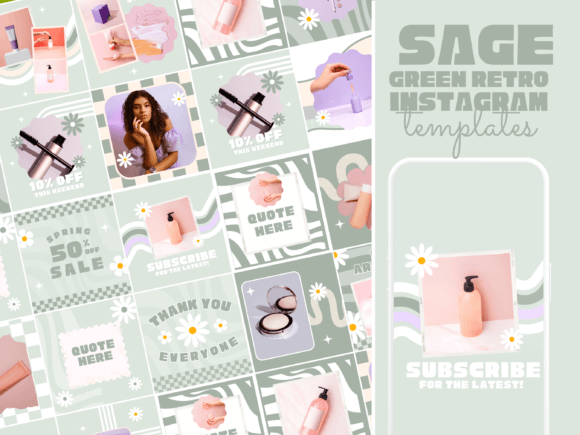 Download Sage Green Instagram Templates - Instagram Collection