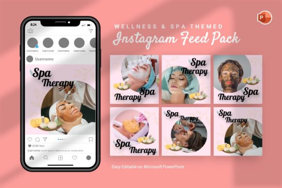 Download Instagram Feed - Wellness Template - Instagram Collection