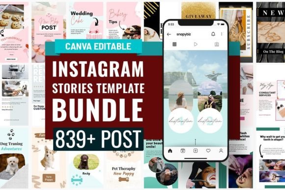Download Instagram Story Canva Template Bundle - Instagram Collection