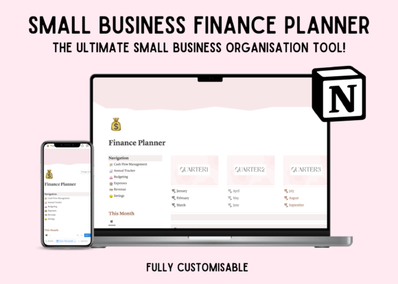 Download Small Business Finance Notion Planner - Finance Collection