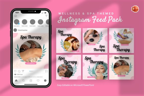 Download Instagram Feed - Wellness Template - Instagram Collection