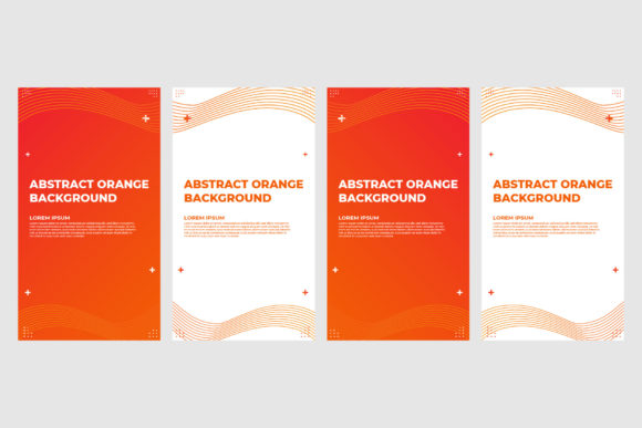 Download Orange Instagram Stories Template - Instagram Collection