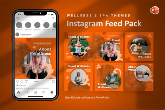 Download Instagram Feed - Wellness Template - Instagram Collection