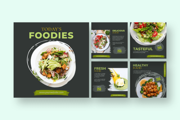 Download Food Instagram Post Template - Instagram Collection