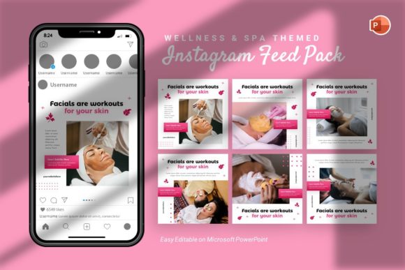 Download Instagram Feed - Wellness Template - Instagram Collection