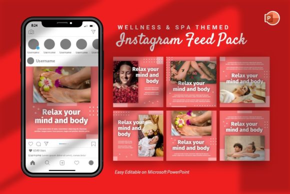Download Instagram Feed - Wellness Template - Instagram Collection