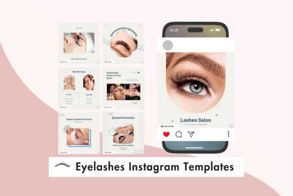 Download Eyelashes Instagram Templates - Instagram Collection