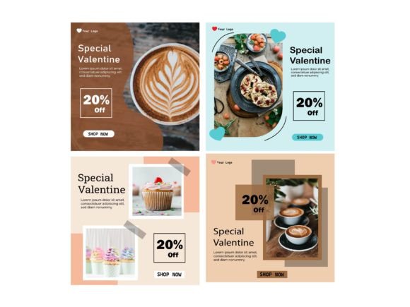 Download Instagram Template Valentine Food - Instagram Collection